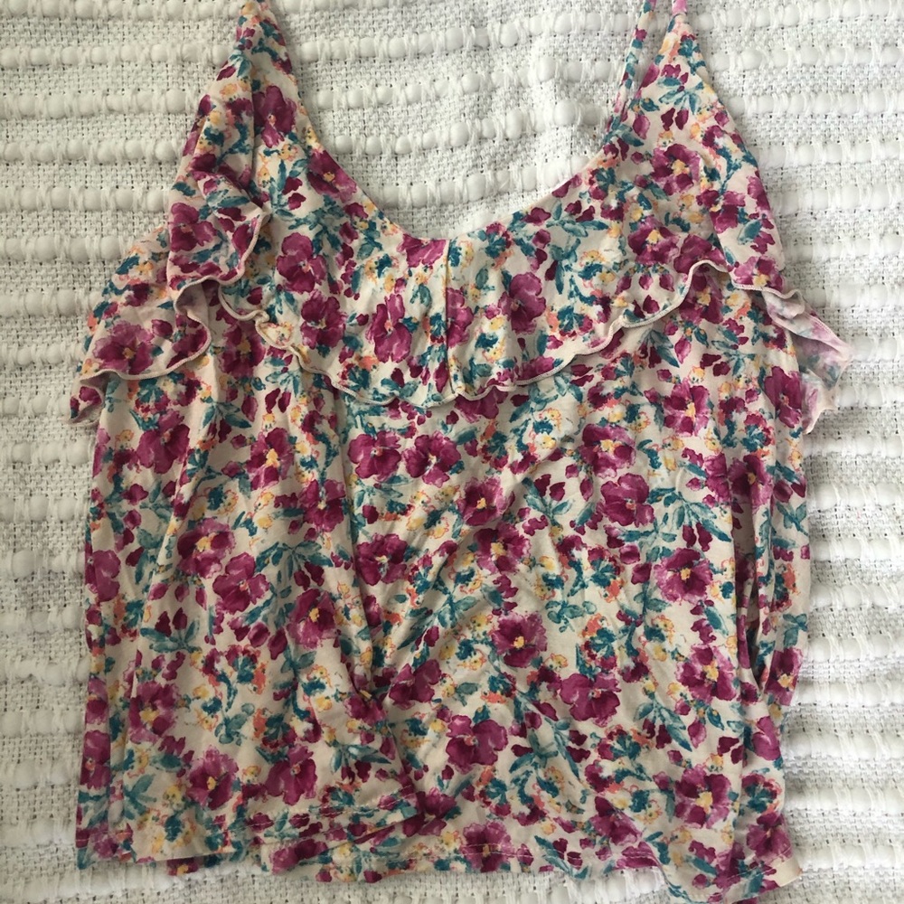 Flower tank top